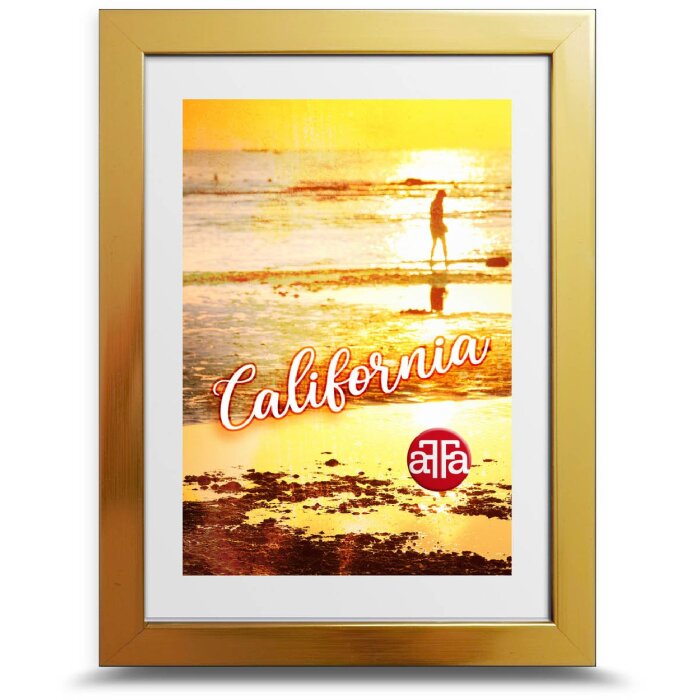 FrameFactory Ramka California złota 29,7x42 cm