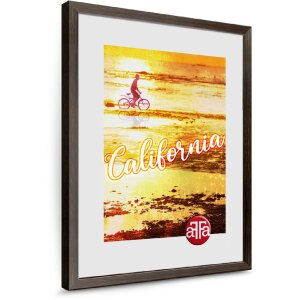 FrameFactory Ramka California brązowa 30x40 cm akryl