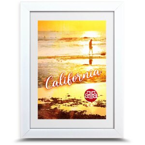 FrameFactory California biała ramka na zdjęcia 10x15 cm