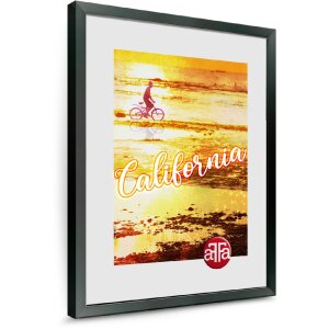 FrameFactory Ramka California czarna 29,7x42 cm szkło akrylowe