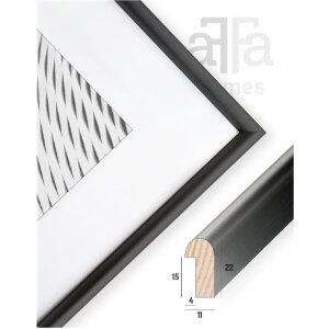 FramesFactory Ramka na zdjęcia Finger 21x29,7 cm czarna z plexiglasem