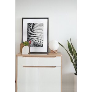 FramesFactory Ramka Drewniana Finger 30x40 cm Czarna