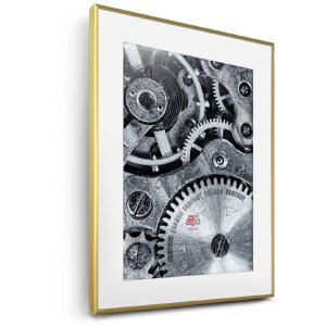FramesFactory Aluminiowa Ramka na Zdjęcia 42x59,4 cm złota