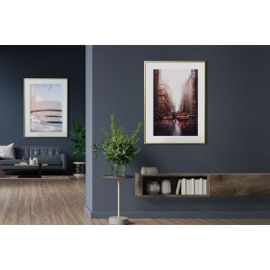 FramesFactory Aluminiowa Ramka na Zdjęcia 42x59,4 cm złota