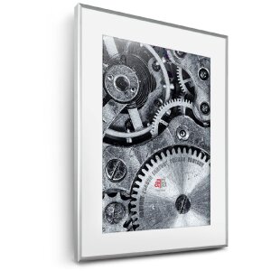 FramesFactory Aluminium Ramka na zdjęcia 60x80 cm Srebrna