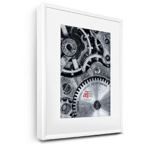 FramesFactory Aluminiowa Ramka na Zdjęcia 10x15 cm Biała