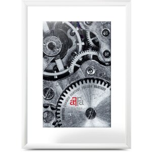 FramesFactory Aluminium Ramka na Zdjęcia 21x29 cm Biała