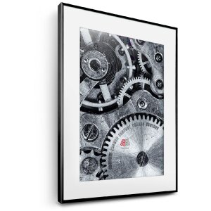 FramesFactory Aluminium 61x91,5 cm czarna ramka na zdjęcia