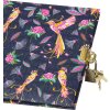 Dziennik Tropical Birds Blue 16x16 cm Goldbuch