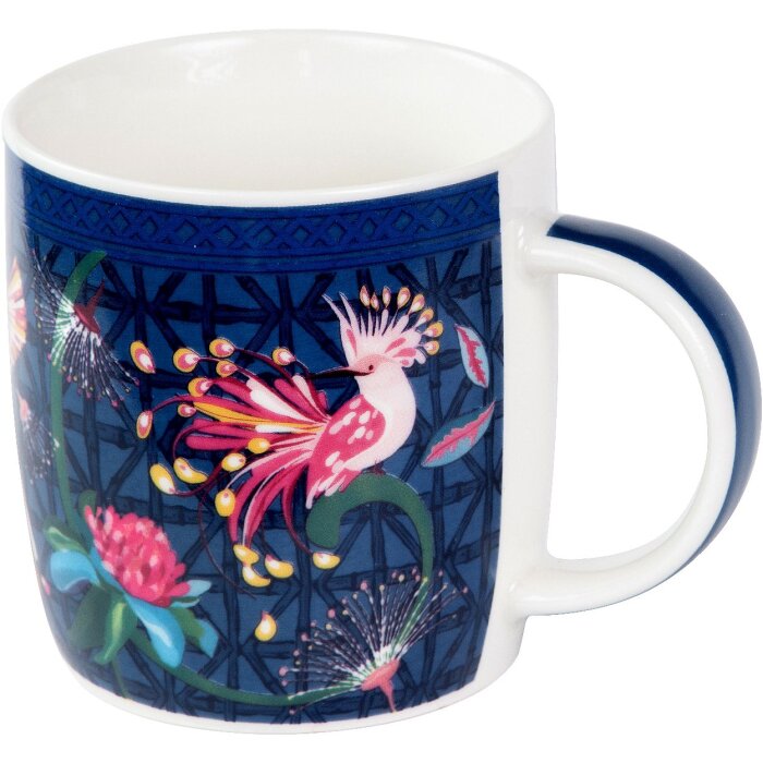 Goldbuch Taza porcelanowa Ptaki tropikalne