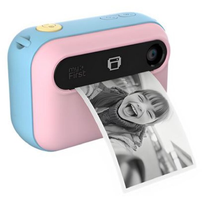 myFirst Kamera Insta 20 Rosa – 16MP, Full HD, Termo‑druk