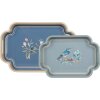 Clayre & Eef 6H2459 Zestaw tacentek dekoracyjnych 46x30x5 / 35x24x5 cm