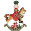 Clayre & Eef 6PR5768 dekoracja nutkrawa na huśtawce konnej 24x8x31 cm
