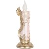 Clayre & Eef Świeca LED Złoto-Róż 10x10x25 cm 2xAAA
