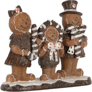 Clayre & Eef Pierniczkowy Człowieczek 20x7x17 cm