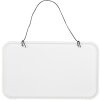 Clayre & Eef 6Y5689 Tabliczka Dekoracyjna 20x12 cm Biała