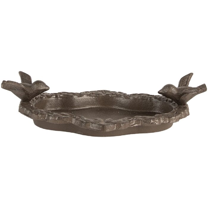 Clayre & Eef 6Y5743 Poidło/Miska dla Ptaków 24x13x6 cm