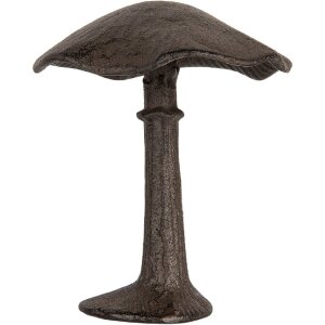 Clayre & Eef 6Y5744 Dekoracja Grzyb Metalowa 12x11x14 cm