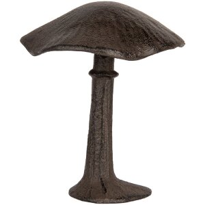 Clayre & Eef 6Y5744 Dekoracja Grzyb Metalowa 12x11x14 cm