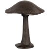 Clayre & Eef Dekoracja Grzyb Metalowa Brązowa 15cm