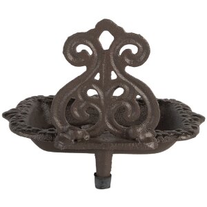 Clayre & Eef 6Y5748 Mydełniczka Żelazna 15x11x11 cm Rustykalna