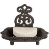 Clayre & Eef 6Y5748 Mydełniczka Żelazna 15x11x11 cm Rustykalna