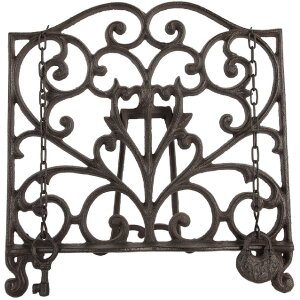 Clayre & Eef 6Y5751 – stalowa półka na książki 27x5x27 cm