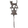 Clayre & Eef Dzwonek do drzwi 6Y5757 brązowy 13x14x22 cm