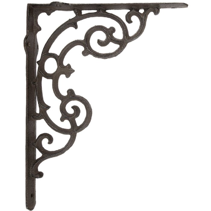 Clayre & Eef Kratka dekoracyjna 4x29x22 cm brązowa