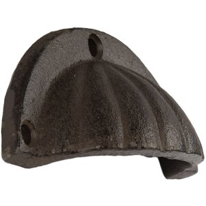Clayre & Eef 6Y5764 Uchwyt Żelazny 10x3x4 cm Brązowy