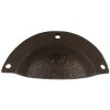 Clayre & Eef 6Y5764 Uchwyt Żelazny 10x3x4 cm Brązowy