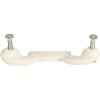 Clayre & Eef 6Y5766 Klamka Drzwiowa 12x4x3 cm Biała