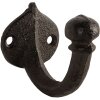 Clayre & Eef 6Y5767 Hak ścienny żelazny 4x7x6 cm brązowy