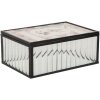 Clayre & Eef 6Y5950 Metalowe Pudełko do Przechowywania 15x10x6 cm