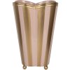 Clayre & Eef 6Y5951 Waza Dekoracyjna 22x22x35 cm Różowe Złoto