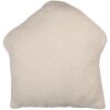 Clayre & Eef Poduszka wypełniona 45x40x10 cm Biało-Beżowa