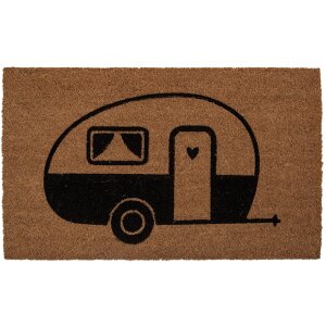 Clayre & Eef MC275 Wytrzyjaczka 75x45 Brązowo-Czarna