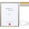 Lustro ścienne Profil 44 złoto & srebro różne rozmiary