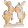 Clayre & Eef 6PR5882 Dekoracyjny królik 10x5x10 cm