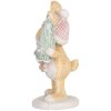 Clayre & Eef 6PR5886 Dekoracyjny królik 5x5x10 cm