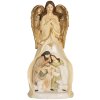 Clayre & Eef 6PR5894 Kompozycja Świąteczna 15x12x31 cm Beżowo-Złota