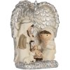 Clayre & Eef Grupa Świąteczna Srebrno-Biała 12x6x13 cm