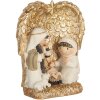 Clayre & Eef Grupa Świąteczna Złoto-Biała 12x6x13 cm