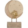 Clayre & Eef Para na Księżycu 18x5x26 cm Beżowo-złota