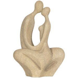 Clayre & Eef Para siedząca beżowa 16x8x25 cm