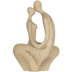 Clayre & Eef Para siedząca beżowa 16x8x25 cm