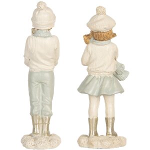Clayre & Eef 6PR5917 Zestaw 2 Dekoracji Dziecięcych 5x4x11 cm