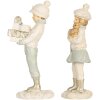 Clayre & Eef 6PR5917 Zestaw 2 Dekoracji Dziecięcych 5x4x11 cm