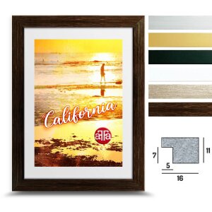FrameFactory Ramka California – Pleksiglas, Polistyrol, Wiele Rozmiarów i Kolorów