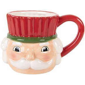 Clayre & Eef Kubek Ceramiczny 350 ml 14x11x10 cm